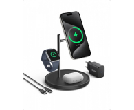 Anker MagGo Wireless Charging Station Qi 2.0 15W 3-in-1 czarna - 1274252 - zdjęcie 2